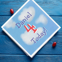 Anniversaire de enfant Ciel bleu mignon