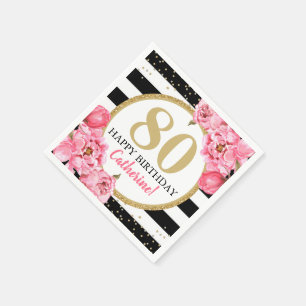 Serviette En Papier Anniversaire de l'Apocalypse rose