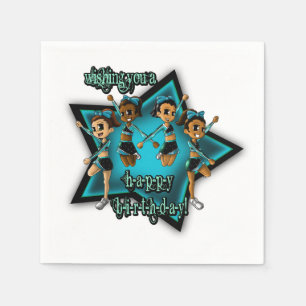 Serviette En Papier Anniversaire des Chevrons