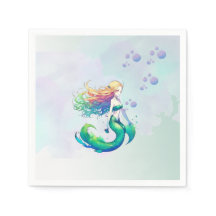 Anniversaire des sirènes sous la mer