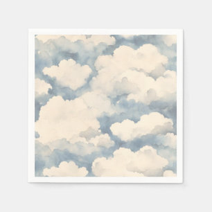 Serviette En Papier Anniversaire du ballon haut, haut et loin