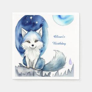 Serviette En Papier Anniversaire du loup