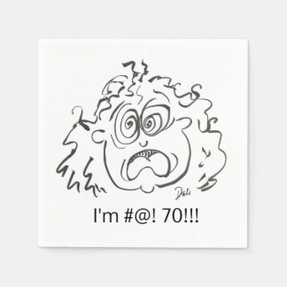 Serviette En Papier Anniversaire Napkin