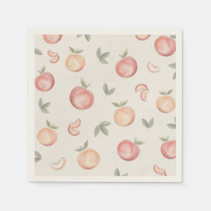 Serviette En Papier anniversaire ou baby shower de pêche de porc