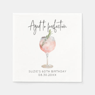 Serviette En Papier Anniversaire personnalisé à la perfection