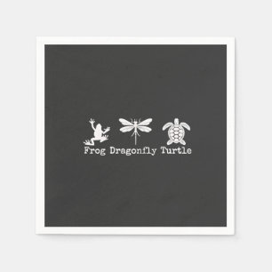 Serviette En Papier Anti-Trump FDT Anti-Maga Frog Turtle
