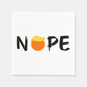 Serviette En Papier Anti-Trump - Nope Edition II