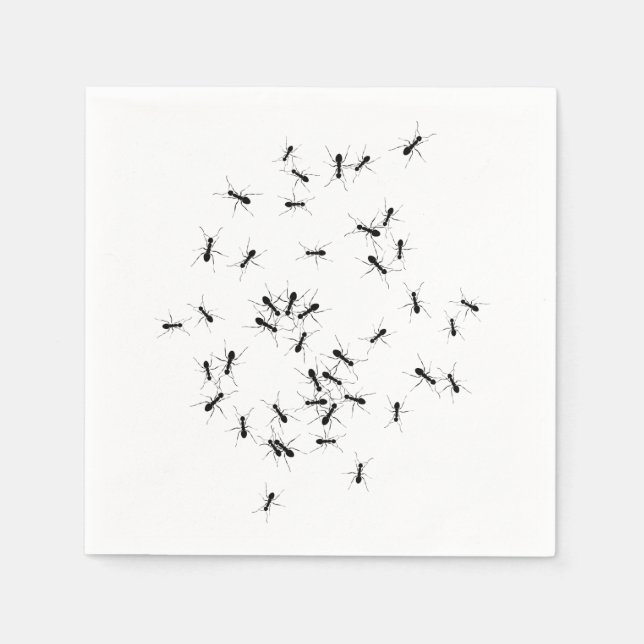 Serviette En Papier Ants (Devant)