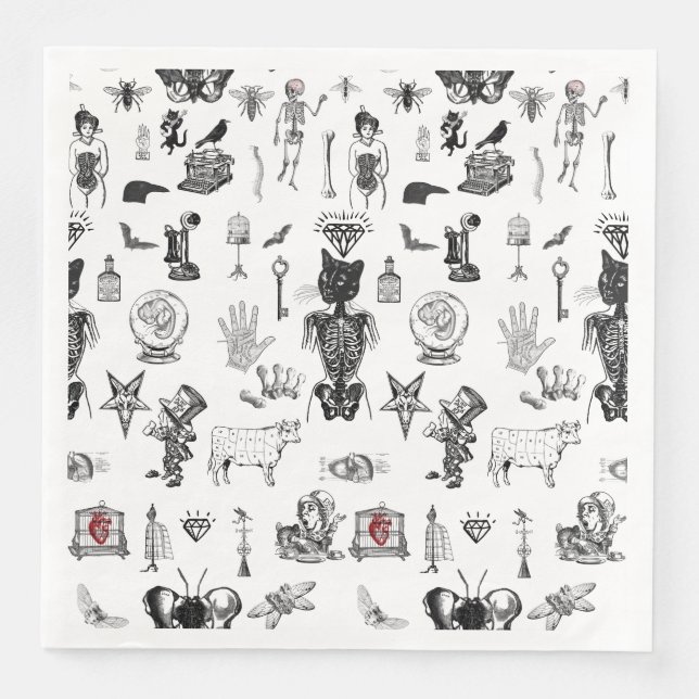 Serviette En Papier Apothécaire (Devant)