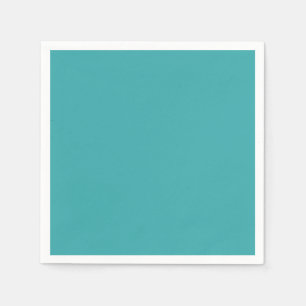 Serviette En Papier Aqua tropical / Turquoise couleur solide SW 6767
