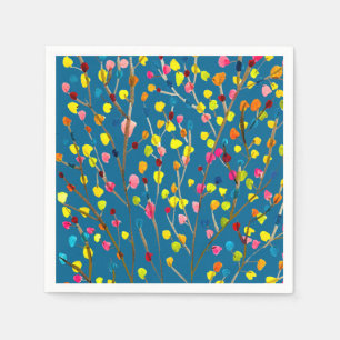 Serviette En Papier Aquarelle arc-en-ciel