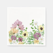 Aquarelle d'été de printemps Jardin botanique flor