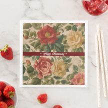 Aquarelle florale Collection Vintage tendance