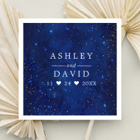 Aquarelle Galaxy Étoiles cosmiques Étoiles Mariage