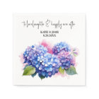 Aquarelle Purple Hydrangea Mariage Floral