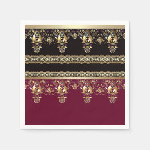 Serviette En Papier Arabic antique decorative east ornamental baroque