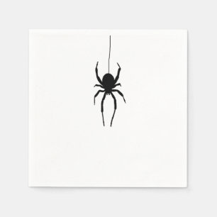 Serviette En Papier Araignée Halloween Papier de soirée Napkins