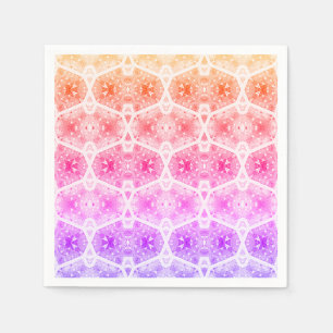 Serviette En Papier Arc-en-ciel