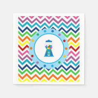 Arc en ciel Chevron Gumball