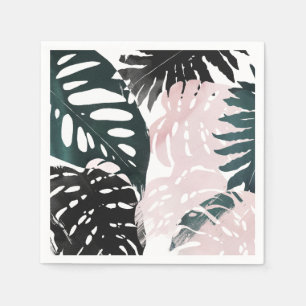 Serviette En Papier Arêtes de palme Paradise