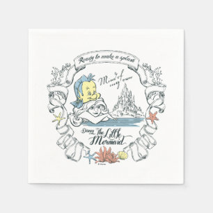 Serviette En Papier Ariel Prêt à faire un splash