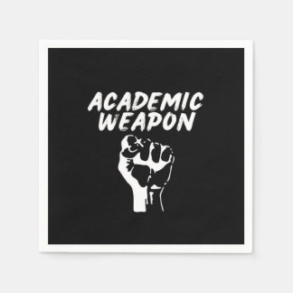 Serviette En Papier Arme Académique - Taille Énorme - T-shirt Meme