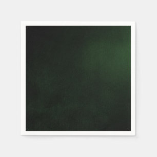 Serviette En Papier Arrière - plan vert personnalisé foncé