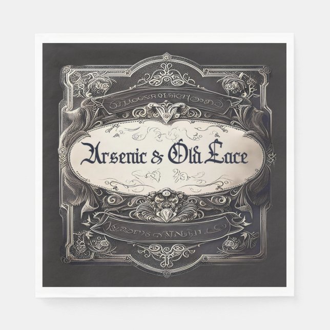 Serviette En Papier Arsenic & Old Lace Victorian (Devant)