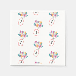 Serviette En Papier Art Gallery Theme - Pastel Birthday Photo 