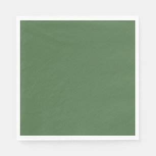 Serviette En Papier Artichoke vert (couleur solide)