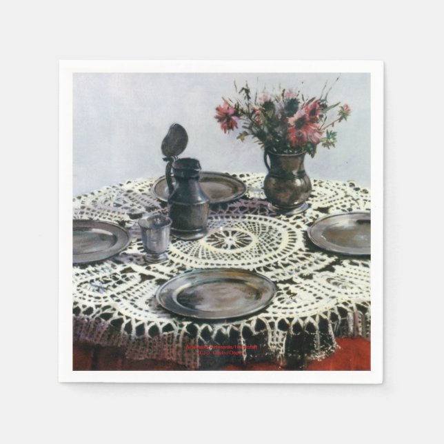 Serviette En Papier Artisanat/Artisanat/Handcraft (Devant)