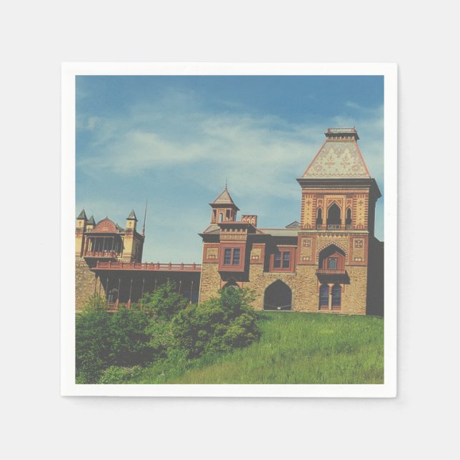 Serviette En Papier Artiste Frederic Edwin Church Hudson, NY Estate (Devant)