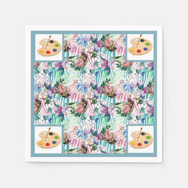 Serviette En Papier Arty (Devant)