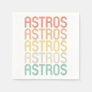 Serviette En Papier Astros féminins