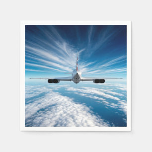 Serviette En Papier Au-delà de l'horizon : la Concorde de derrière