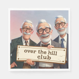 Serviette En Papier Au-Dessus Du Hill Club
