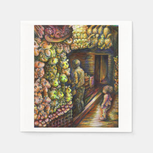 Serviette En Papier Au nord du cirque