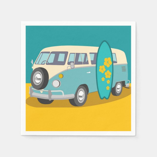 Serviette En Papier Australie : Papier de voyage Napkin (Devant)