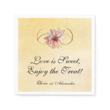 Automne Aquarelle Floral Terracotta Jaune Mariage