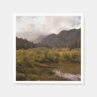 Serviette En Papier Automne dans les montagnes