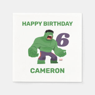 Serviette En Papier Avengers   Guri Hiru - Anniversaire de Hulk