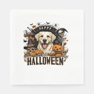 Serviette En Papier Aventures des Chiens et des Traitements du seau Ca
