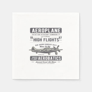 Serviette En Papier Avion