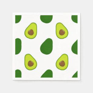 Serviette En Papier Avocado