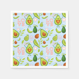 Serviette En Papier Avocado