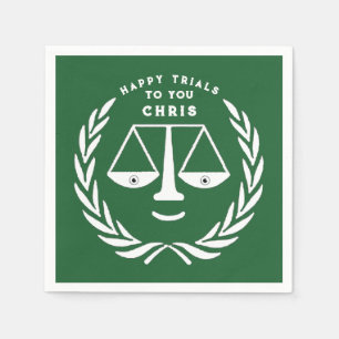 Serviette En Papier Avocat de la Faculté de droit Napkins