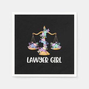 Serviette En Papier Avocate fille