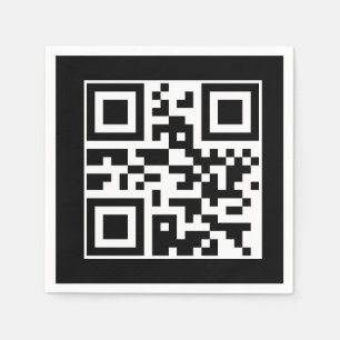 Serviette En Papier Avoir un bon code QR de jour