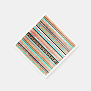 Serviette En Papier Aztèque à la mode