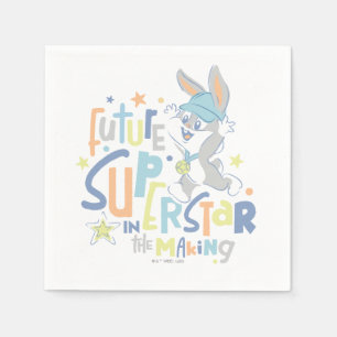 Serviette En Papier Baby BUGS BUNNY™ Future Superstar En formation